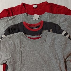 Bundle 4 Pack Short Sleeve Tshirts Boys Size 7